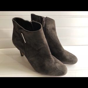 Vince Camuto suede Grey Bootie 6.5